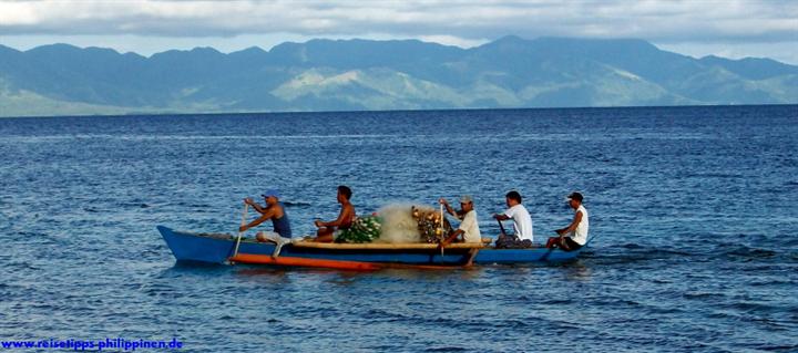 Fisher at the Sogod Bay, Leyte