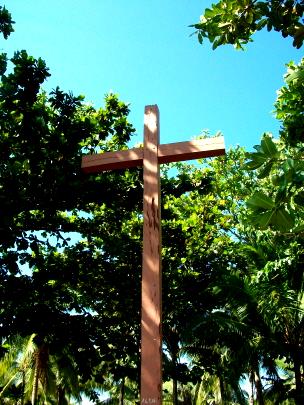 Limasawa Island, wooden cross